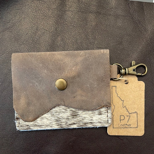 Keychain card holder