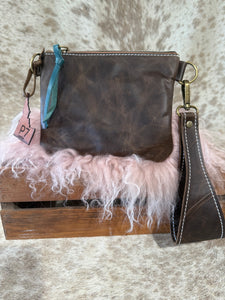 Fuzzy wristlet