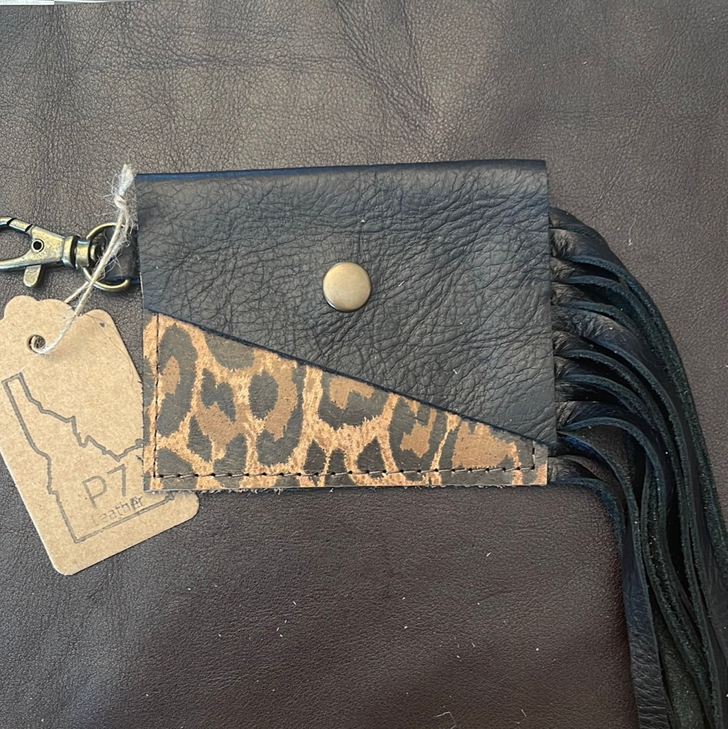 Keychain card holder