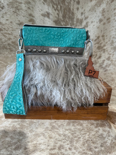 Fuzzy wristlet
