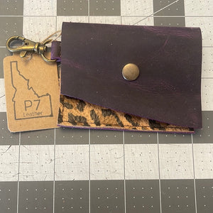 Keychain card holder