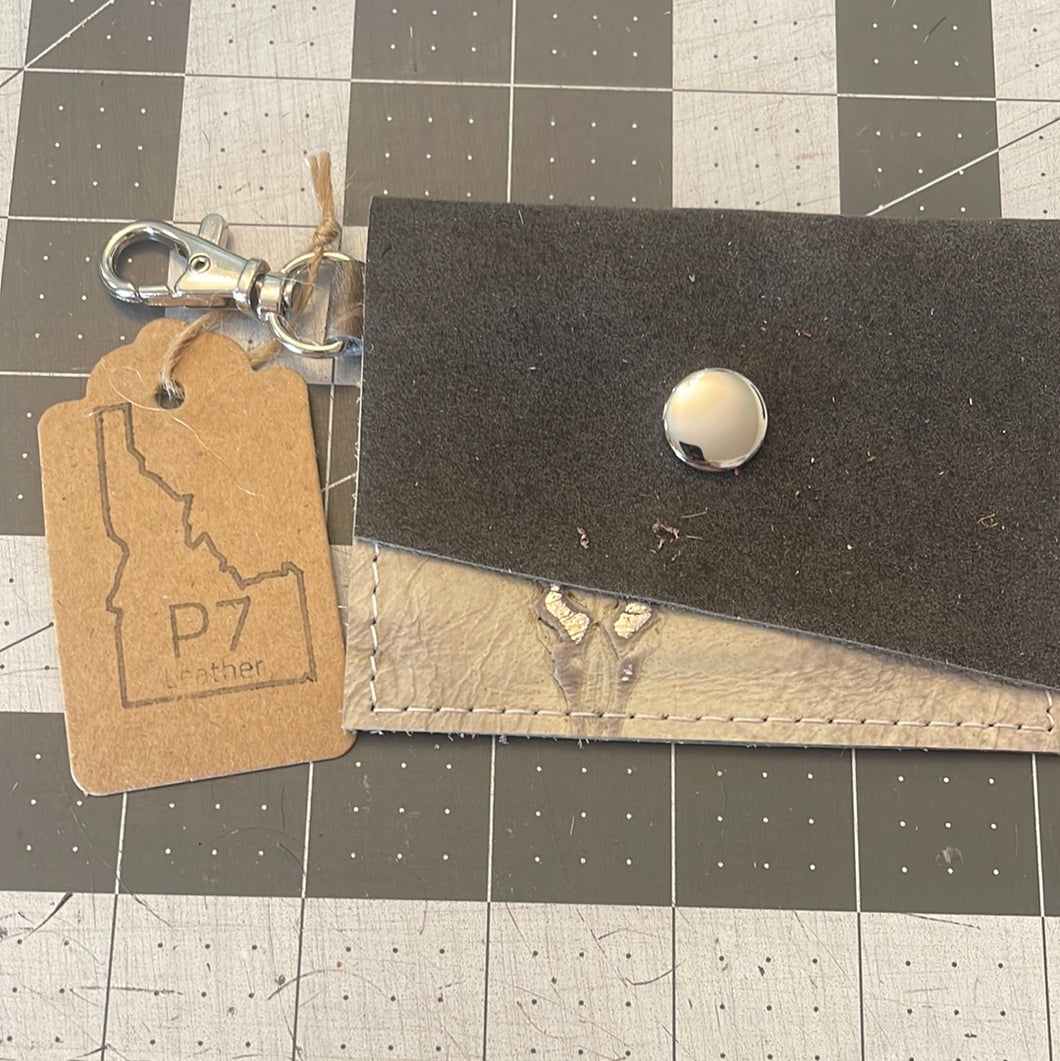 Keychain card holder