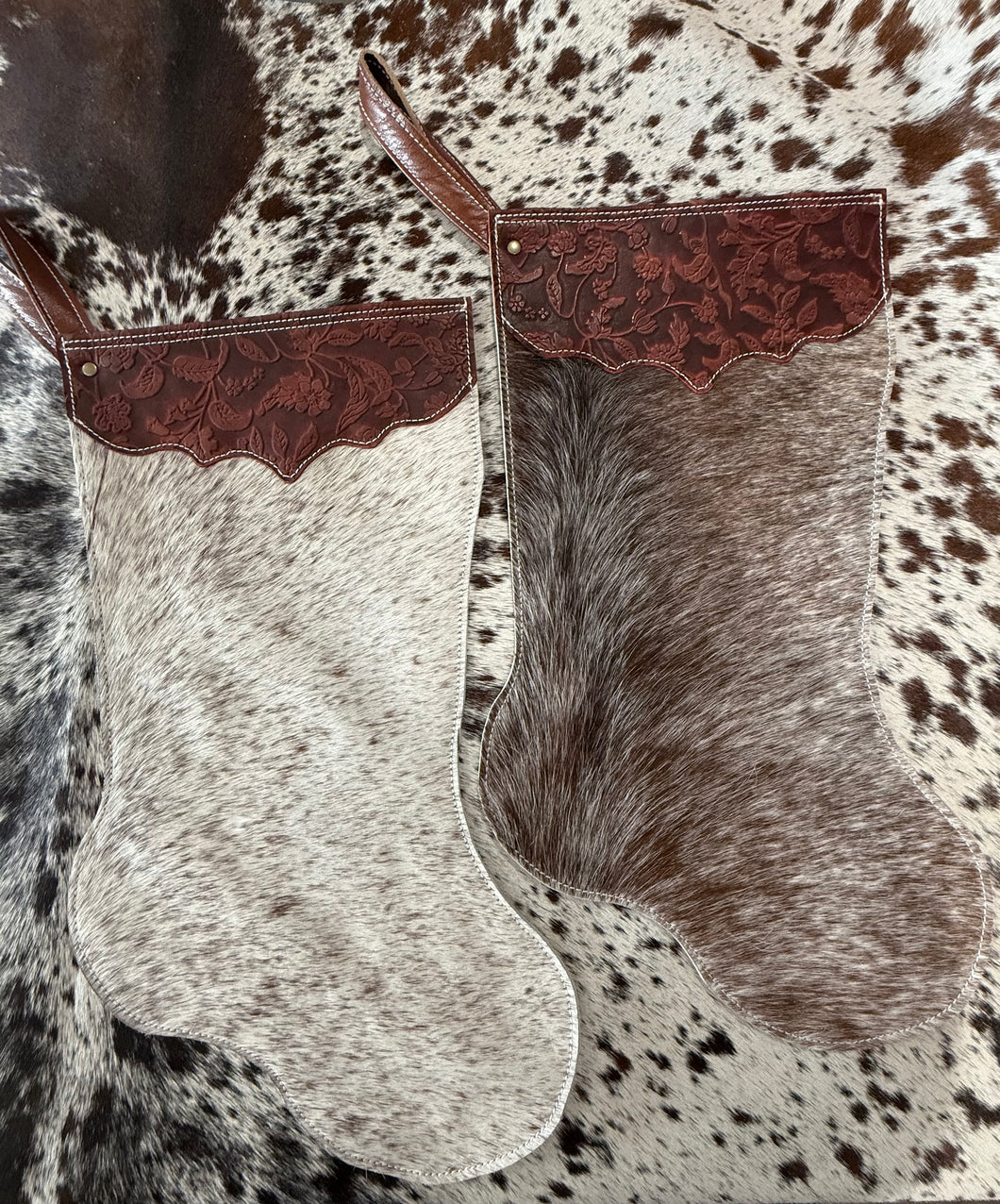 Cowboy Christmas stocking