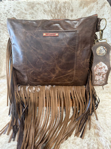 Curly lamb purse