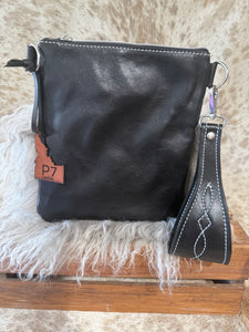 Fuzzy wristlet