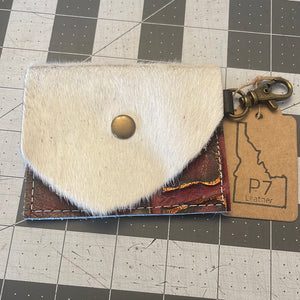 Keychain card holder