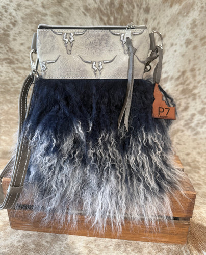 Fuzzy crossbody