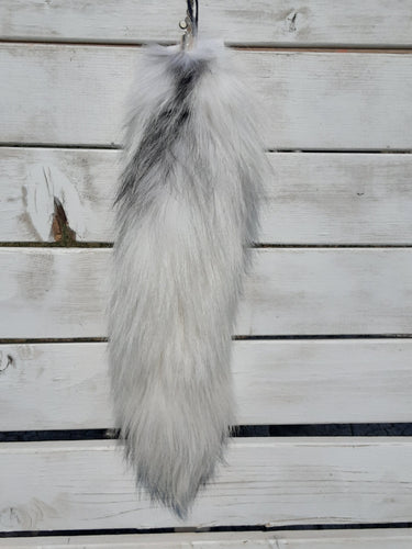 White with a splash of grey foxtail
