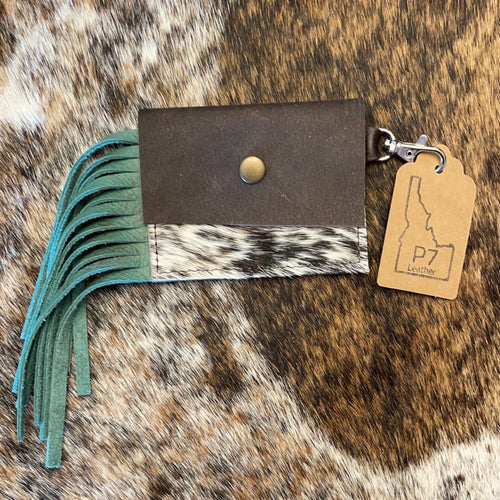 Keychain card holder